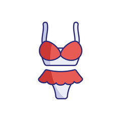 Lingerie vector icon