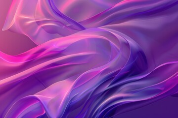 Fototapeta premium Vibrant abstract fluid art with neon colors and flowing waves for a dynamic and glowing design featuring colorful gradients
