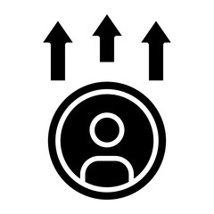 Fototapeta premium Agile Values Icon Style