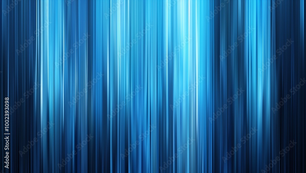 Poster abstract blue vertical lines form the background. light and shadow effect. modern gradient pattern w