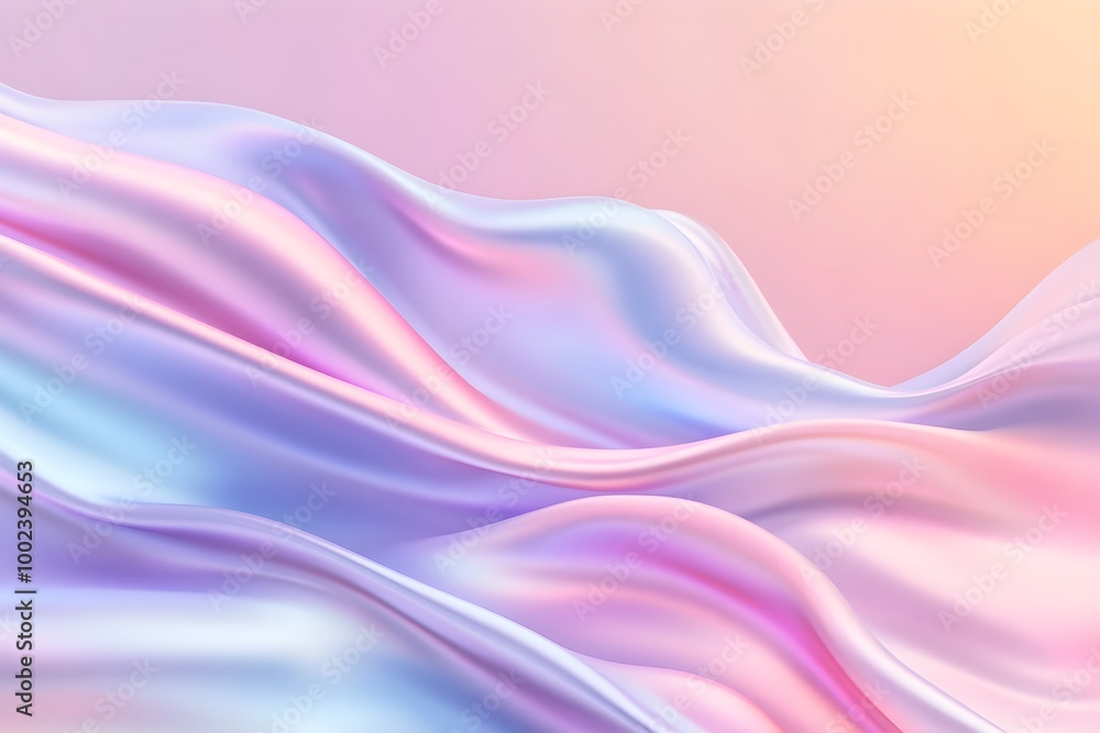 Aufkleber abstract colorful wavy digital banner with glitch corrupted elements and empty title space