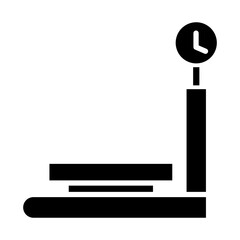 Weighting Machine Icon Style