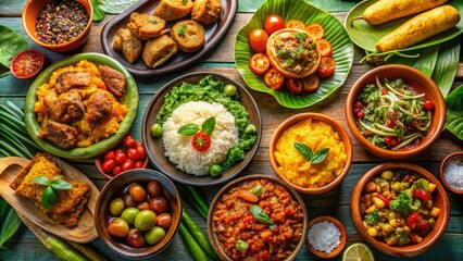 Experience the vibrant culinary heritage of the Dominican Republic through its colorful, flavorful dishes that celebrate diversity and traditional cooking techniques. A true feast for the senses!