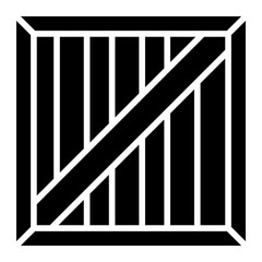 Crate box Icon Style