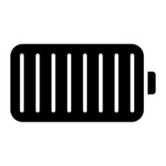 High Battery Icon Style