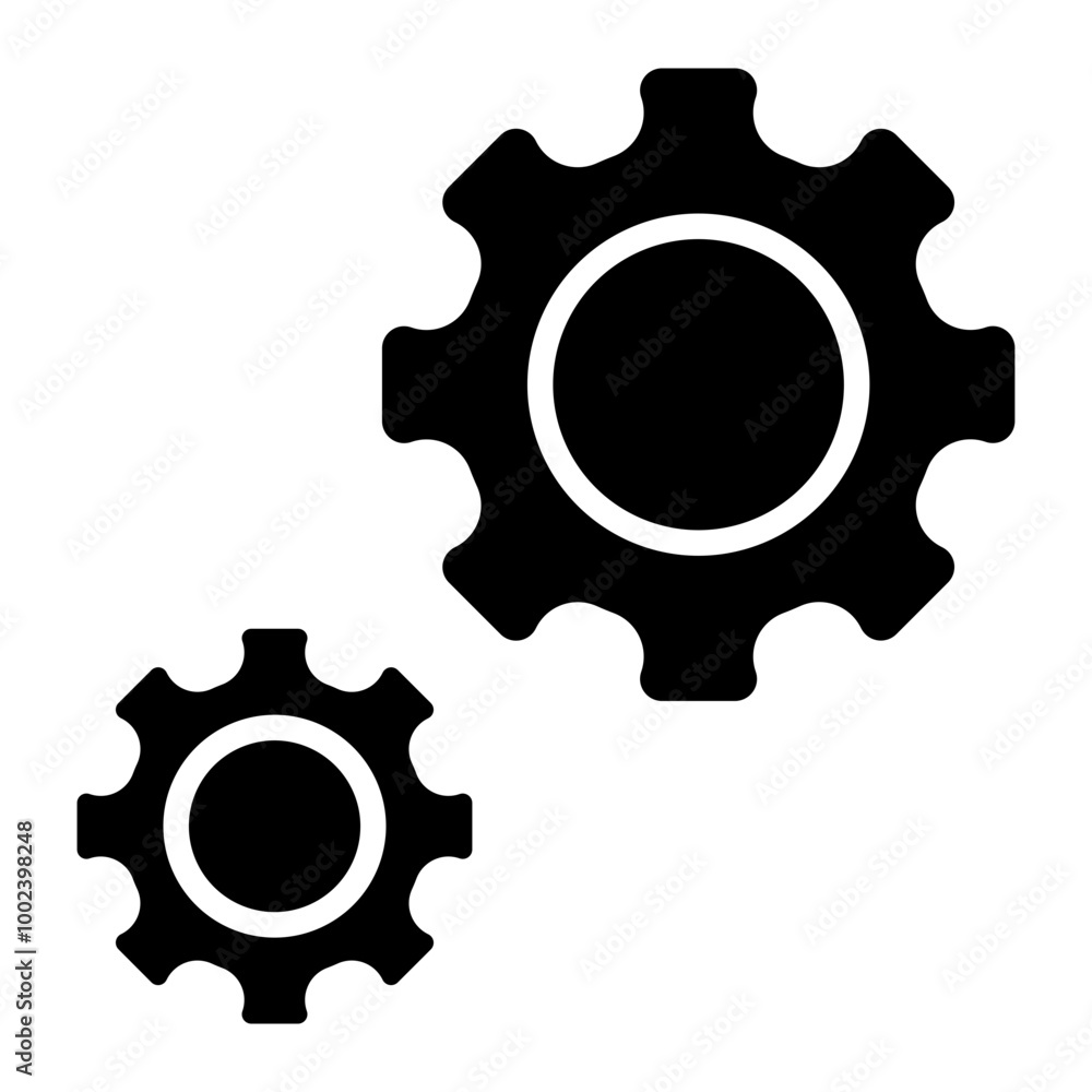 Poster setting icon style