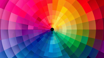 Obraz premium This perfect 3D gradient design features vibrant and smooth color transitions with abstract visual appeal The dynamic flow. AI generative