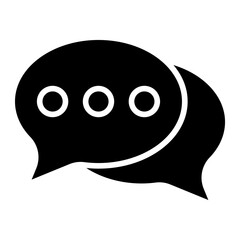 Speech Bubble Icon Style