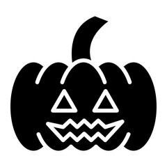 Jack O-Lantern Icon Style