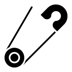 Safety Pin Icon Style