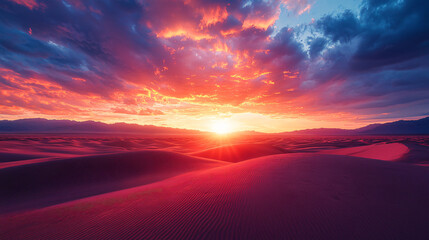 Stunning HD Sunset Landscape Background &ndash; Perfect for Desktop and Nature Wallpapers