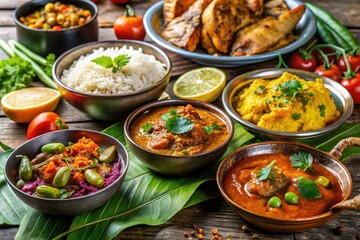 Savor the vibrant, colorful dishes of Mauritius, showcasing exquisite traditional cuisine crafted from local ingredients that reflect the island's rich culinary heritage.