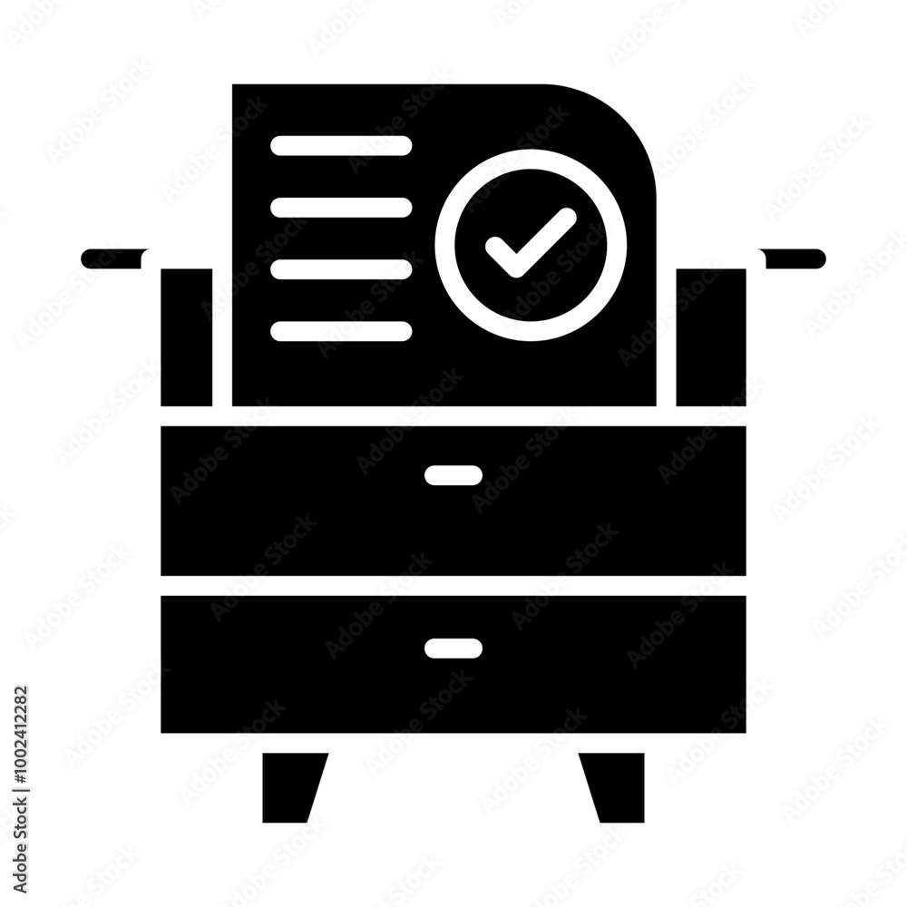 Poster Files in Drawer icon style