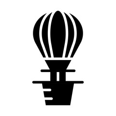 Hot Air Ballooning icon style