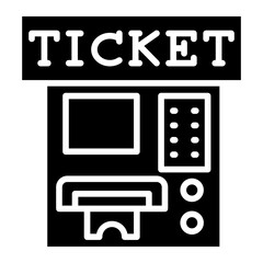 Ticket Machine icon style