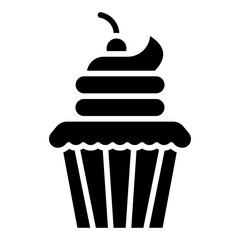 Cupcake icon style