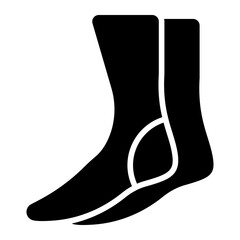 Ski Socks icon style
