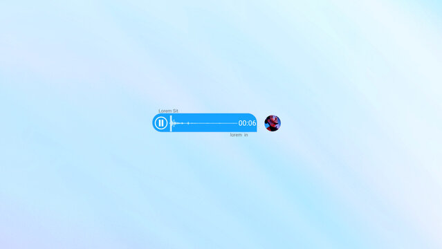 Text messages with voice 30