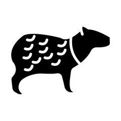 Capybara icon style