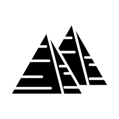 Pyramids icon style