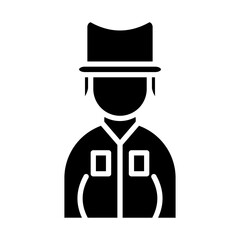 Park Ranger Female icon style