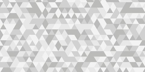 Seamless geometric pattern square shapes low polygon backdrop background. Abstract geometric wall tile and metal cube background triangle wallpaper. Gray and white polygonal background.
