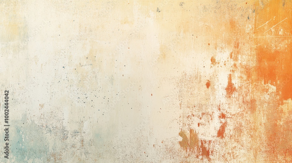 Poster abstract textured background with soft color gradients and a weathered appearance.