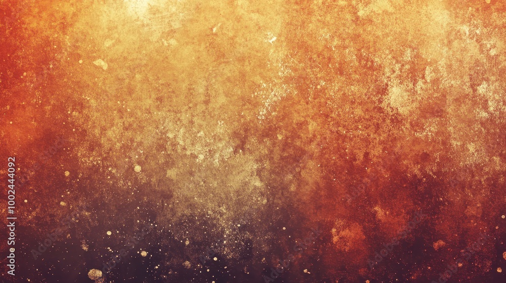 Poster abstract textured background with warm colors and a grainy appearance.