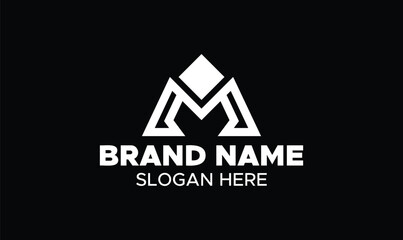 letter m logo, m logo design, m monogram