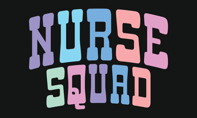 Nurse Retro T-shirt Design