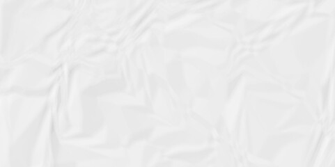 White crumpled and top view textures can be used for background of text or any contents. White crumpled paper texture and rough white paper.