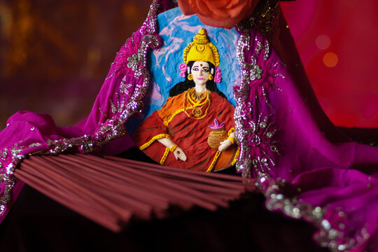 Offerings for the Hindu Goddess Parvati