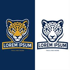 Jaguar head esports logo design with shield © GombalGembel