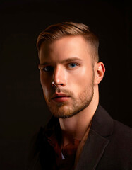 Obraz premium Portrait of a man