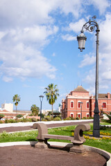 Auf den Canaren. Teneriffa die Jardines del Marquesado de la Quinta Roja