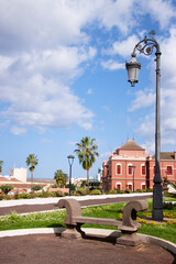 Auf den Canaren. Teneriffa die Jardines del Marquesado de la Quinta Roja