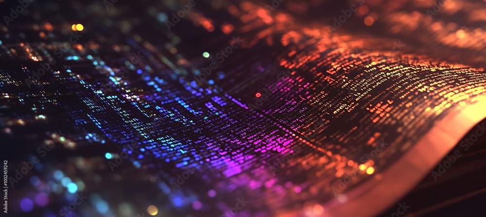 Poster a holographic language translator projecting real-time translations in text