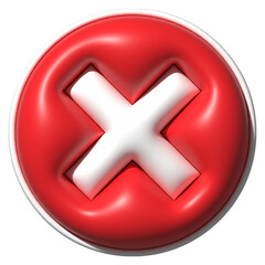 Fototapeta premium Wrong Circle Symbol