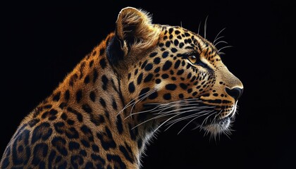 Leopard Portrait.