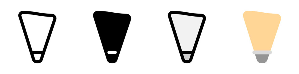 Editable pastry bag vector icon. Bakery, cooking, appliances,  kitchenware, food. Part of a big icon set family. Perfect for web and app interfaces, presentations, infographics, etc