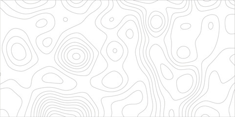 Abstract background with topographic map white background. The stylized height of the topographic map contour in black lines. gradient multicolor wave curve lines banner background design.