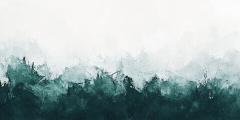Oil paint strokes on wide canvas textured color background decorating art painting illustration, generated ai	