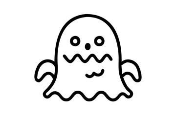 Adorable Shadows Cute Yet Eerie Creatures in a Vector Illustration World of Whimsy
