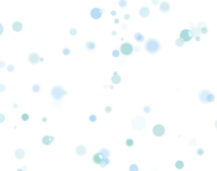 Light silver and blue glitter confetti background. White blue holiday texture.