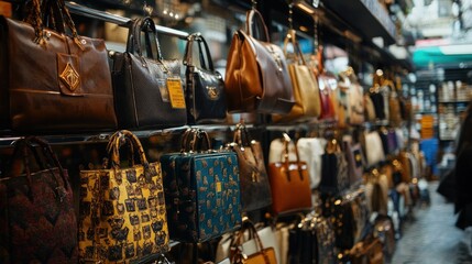 The counterfeit goods market thrives as fake designer items flood the black market