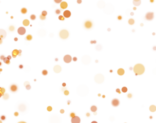 Christmas Golden confetti background. Gold xmas bokeh texture.