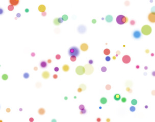 Color bokeh. Confetti celebration, Falling colored abstract decoration for party, birthday celebrate, anniversary or event, festive. Festival decor