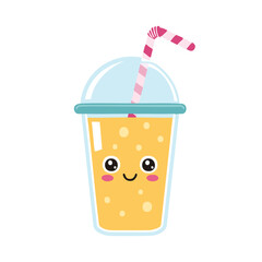Smoothie Drink Beverage Liquid Water Fresh Animation Kawaii Character
