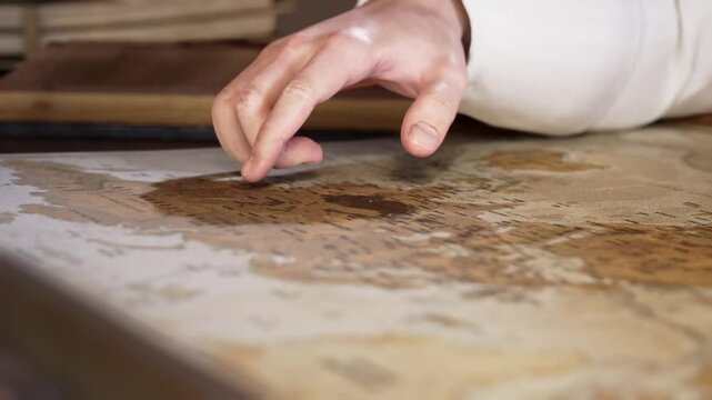 Examining WWII strategic decisions through maps at a historic political gathering