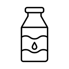 Water Bottle line icon